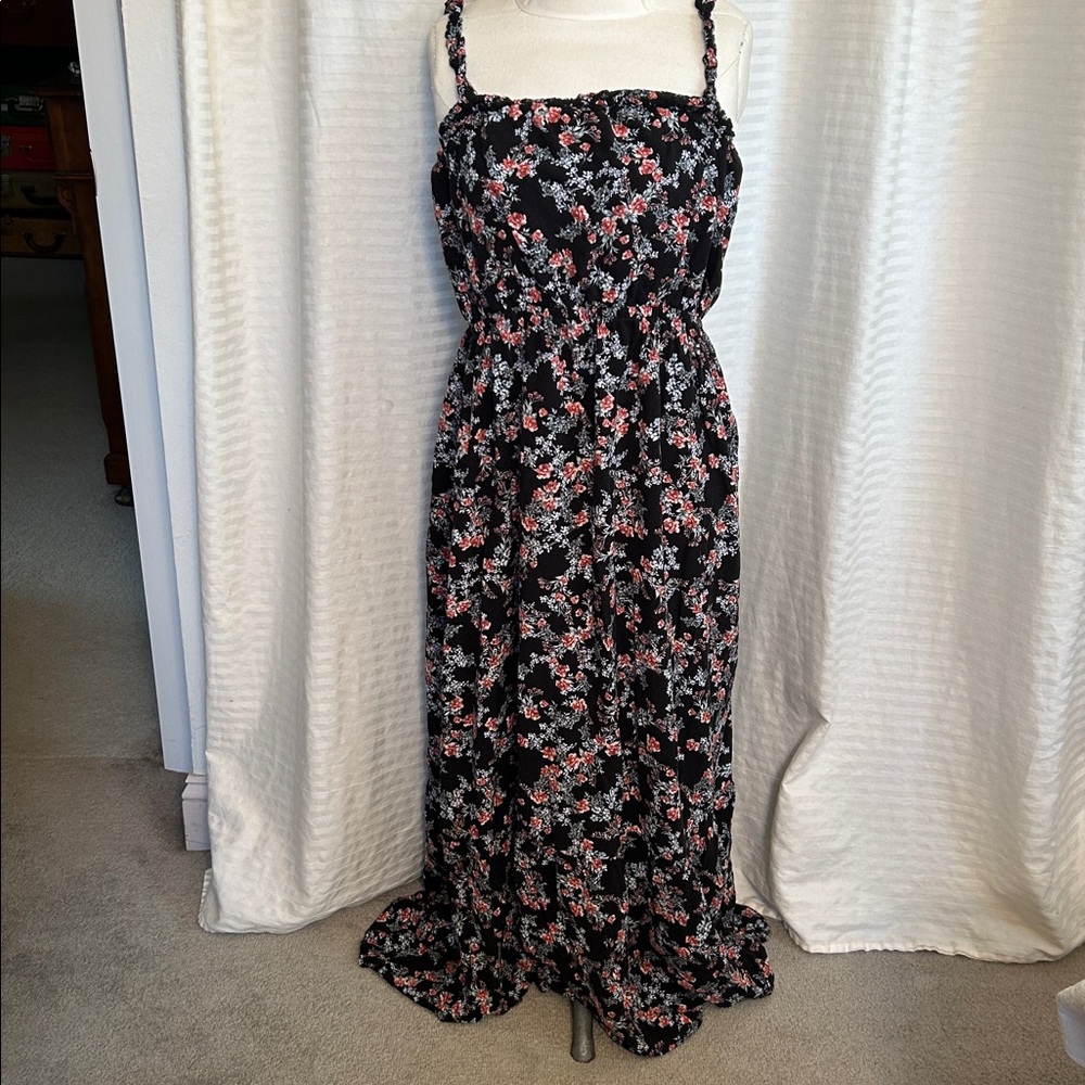 Gypsy & Jade little flower Maxi Dress . cottage core